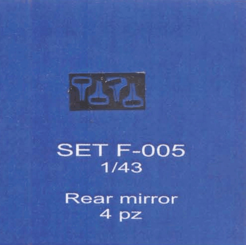 ABC ACCESSORI - SPARE PARTS SETF005 SPECCHIETTO RETROVISORE REAR MIRROR (4 pcs)