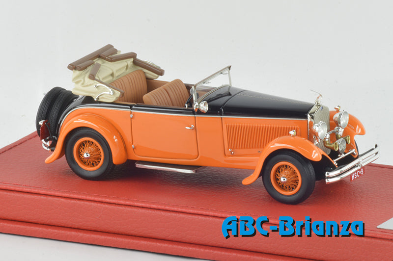 EVRAT212o - Delage D8 S cabriolet Figoni 1930 Maharaja de Holkar ouverte