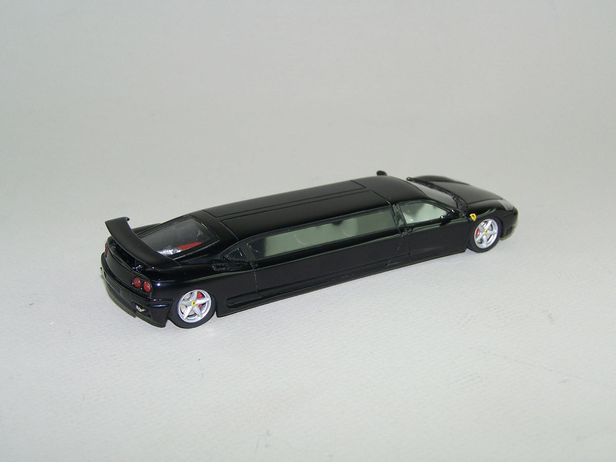 ABC233N FERRARI 360 LIMOUSINE MANCHESTER 2008 black