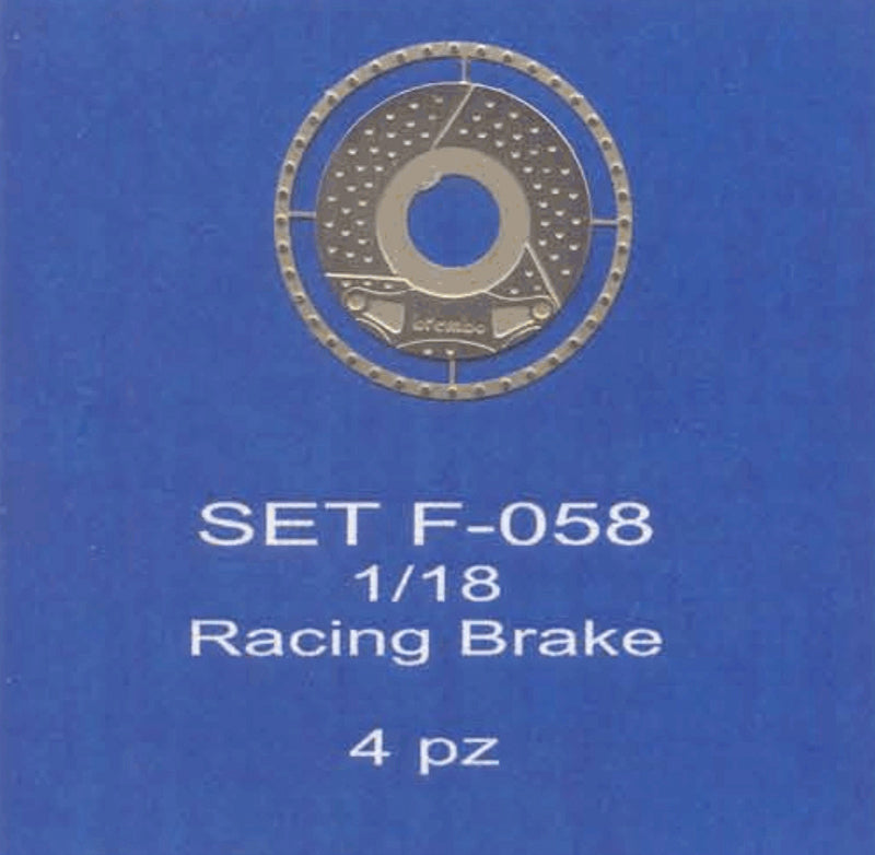 ABC ACCESSORI-SPARE PARTS SETF058 DISCHI FRENI/ RACING BRAKE (4 PCS)