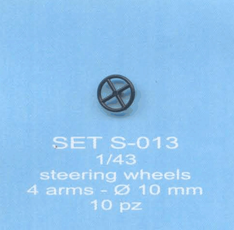 ABC ACCESSORI-SPARE PARTS SETS013 VOLANTE A 4 RAZZE PIANO -STEERING WHEEL 4 ARMS