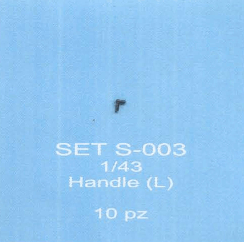 ABC ACCESSORI-SPARE PARTS SETS003 MANIGLIA ( L)/ HANDLE (L) -(10 PZ)