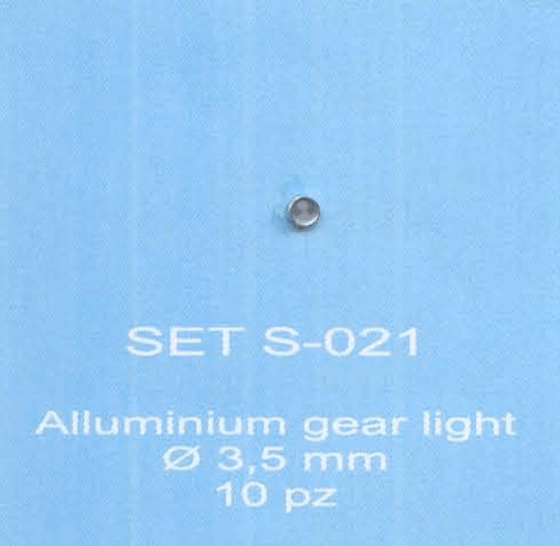 ABC ACCESSORI-SPARE PARTS SETS021 PARABOLA FARO ALLUMINIO PIATTO-ALLUMINIUM GEAR