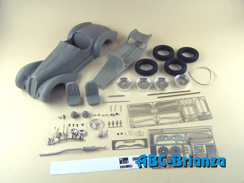 ABC KIT ABCK1803MM ALFA ROMEO 2900B MILLE MIGLIA 1938 # 143 - STRADALE