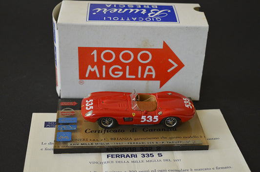 ABCxBRUNERI 1957 FERRARI 335 S - XXIV MILLE MIGLIA 1957 P.TARUFFI # 535