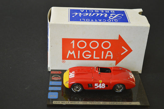 ABCxBRUNERI 1956 FERRARI 290 -XXIII MILLE MIGLIA 1956 CASTELLOTTI # 548