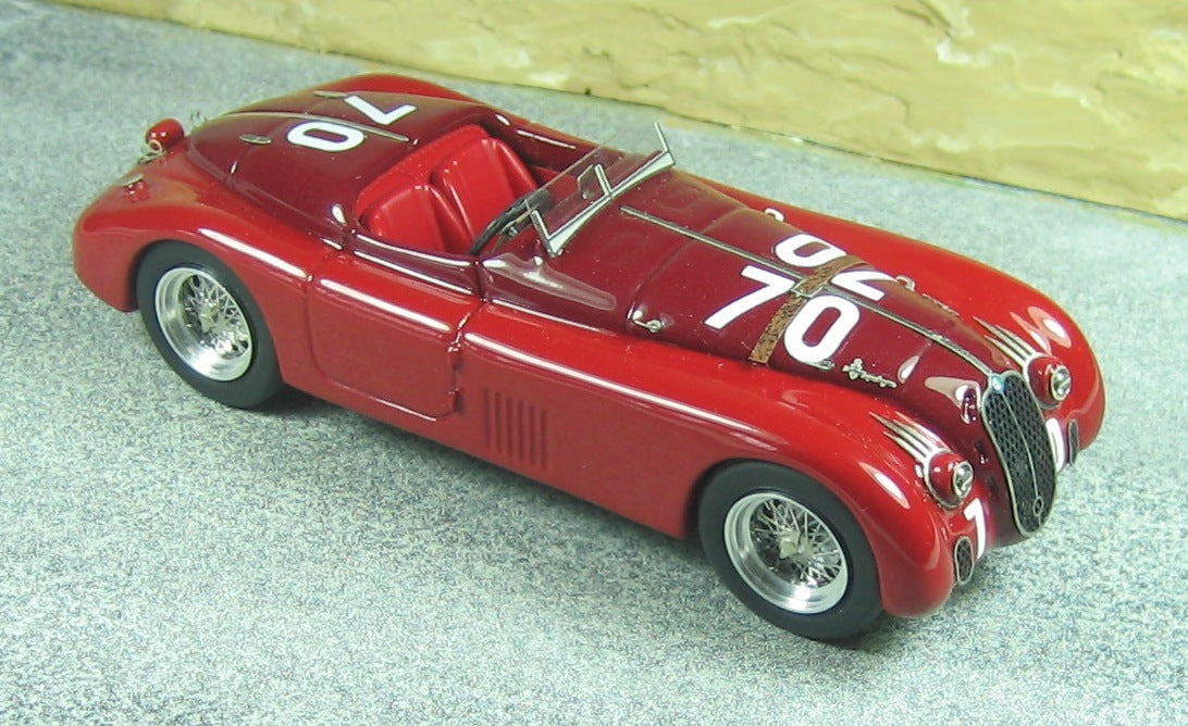 ALFA MODEL AM43211 ALFA ROMEO 6C 2500 S ALA SPESSA TOBRUK-TRIPOLI 1939 BORAT