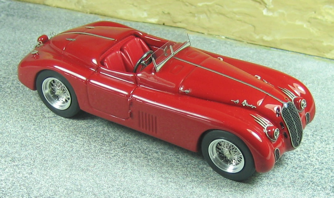 ALFA MODEL AM43215 ALFA ROMEO 6C 2500 S ALA SPESSA STREET 1940 RED