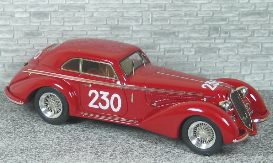 ALFA MODEL AM43329 Alfa Romeo 8c 2900 B Berlinetta Touring –1° Mille Miglia