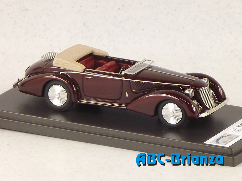 ALFA MODEL AM43336 ALFA ROMEO 6C 2300B LUNGO CABRIOLET PININFARINA 1934