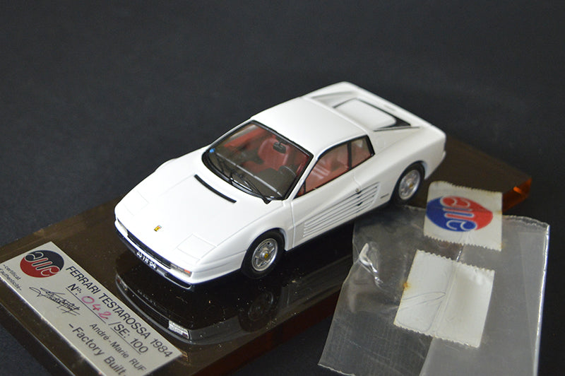 AMR1107 FERRARI TESTA ROSSA 1984 SERIE EXPORT white