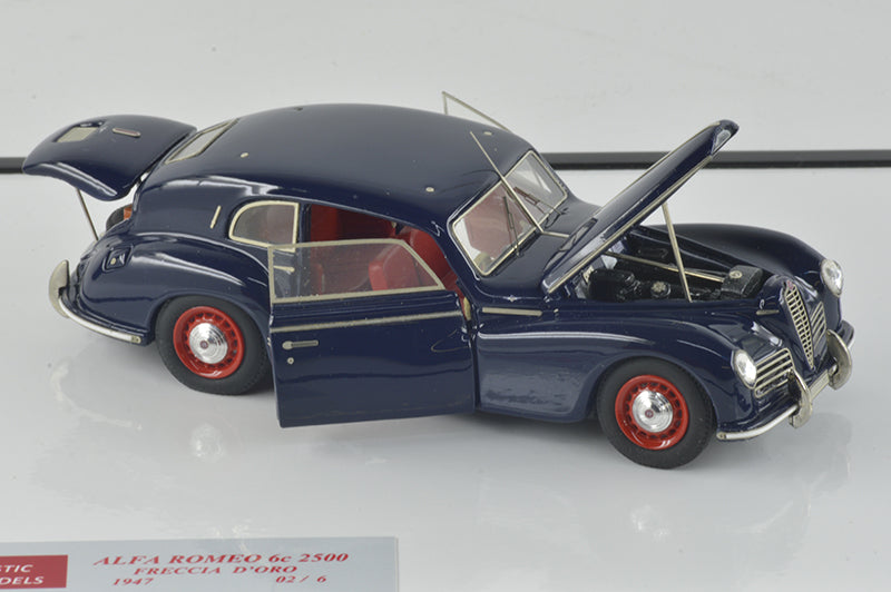 ALFA MODEL AM43AM03BL - ALFA ROMEO 6C 2500 FRECCIA D'ORO 1947 BLUE