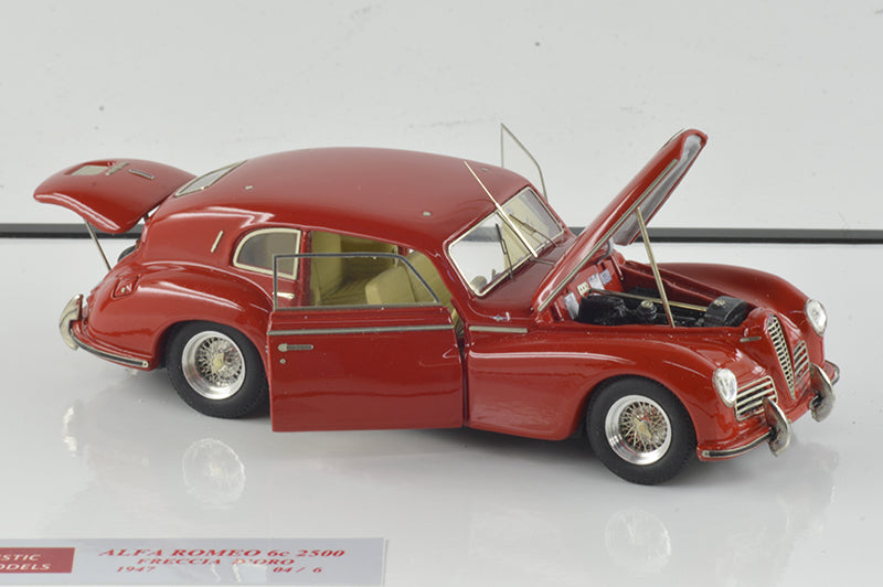 ALFA MODEL AM43AM03R - ALFA ROMEO 6C 2500 FRECCIA D'ORO 1947 RED