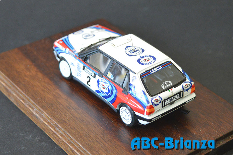 CARLO BRIANZA X LANCIA LANCIA DELTA 16V MILLE LAGHI 1991 # 2 JUHA KANKKUNEN WORLD CHAMPIONS