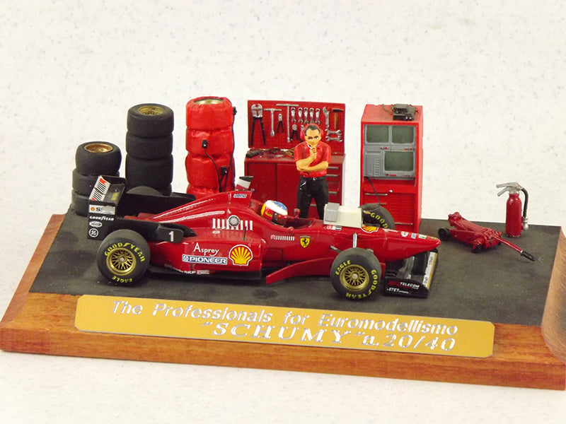 DIORAMA THE PROFESSIONALS FOR EUROMODELLISMO SCHUMI # 1