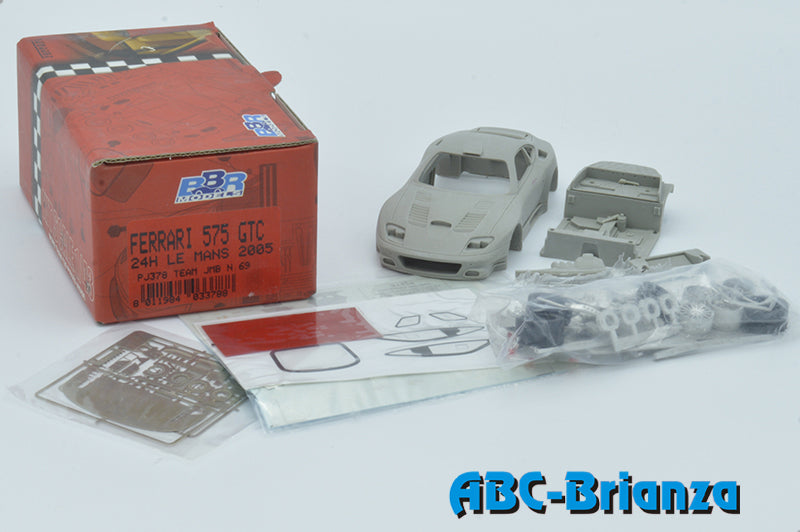 BBR BBRPJ378 FERRARI 575 GTC 24H LE MANS 2005 TEAM JMB # 69 KIT