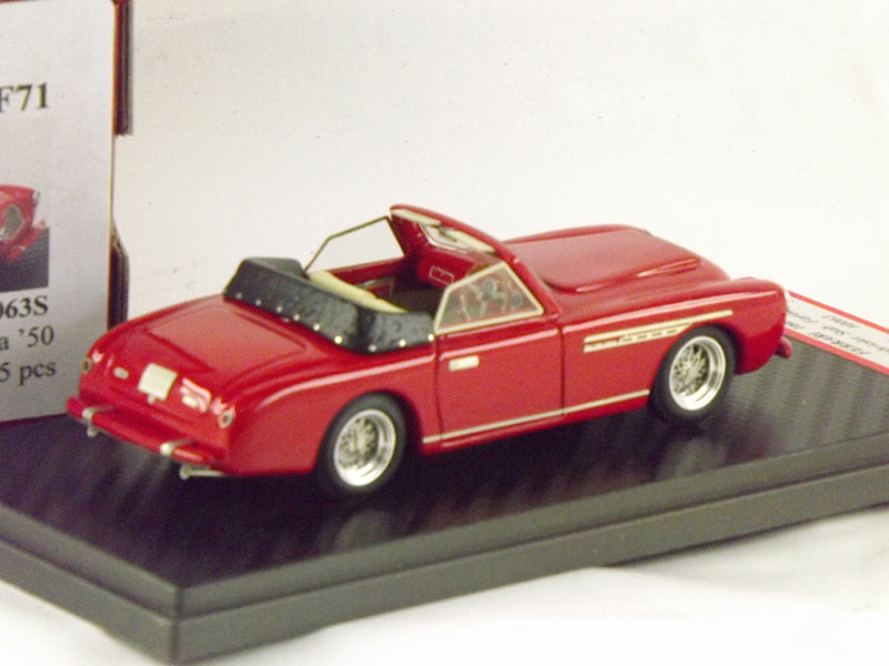ALFA MODEL AM43F71 - FERRARI 166 INTER #0063S CABRIOLET FARINA 1950