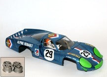 LE MANS MINIATURES LMSLOT124001-29K ALPINE RENAULT A220 LE MANS 1968 #29