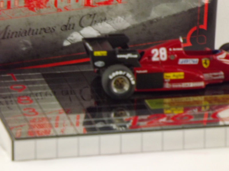 HECO MINIATURES DU CHATEAU MDC126C3 FERRARI 126 C3 GP. ALLEMAGNE R.ARNOUX 1983 # 28