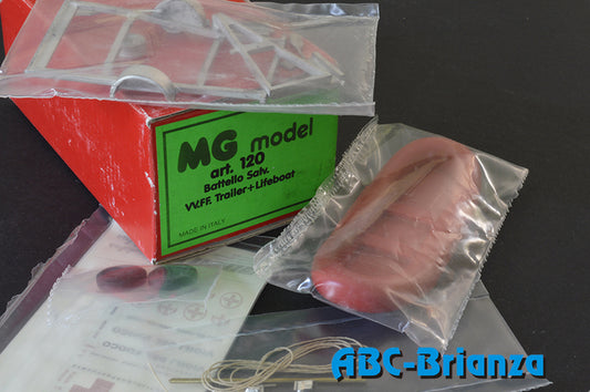 MG MODEL MGK120 BATTELLO SALV. W.F.E- TRAILER+ LIFEBOAT