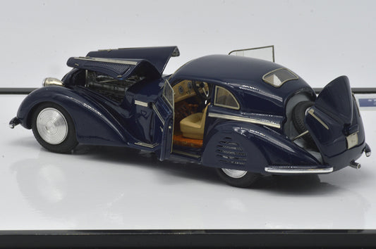 ALFA MODEL AM43AM02B ALFA ROMEO 8C 2900 B BERKINETTA TOURING 1938 BLUE