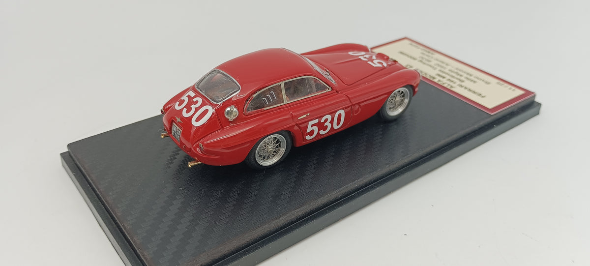 ALFA MODEL AM43F274 FERRARI 166 MM N.0048M BERLINETTA TOURING MILLE MIGLIA 1952 N.530 MORONI - CARTA