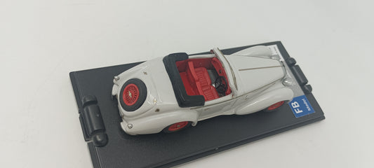 FB MODEL FBM075B ALFA ROMEO 6C 2300B CABRIO PASSO CORTO GLAESER STRADALE GRIGIO
