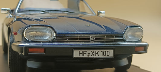 NOREV - NV182636 - JAGUAR XJ-S CABRIOLET 1988 BLUE METALLIC