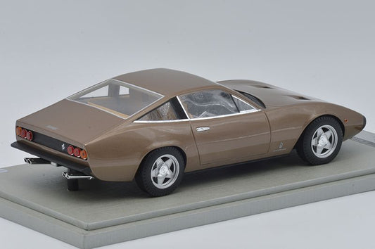 TECNOMODEL TM18-092D Ferrari 365 GTC-4 1971 metallic bronze-beige interior