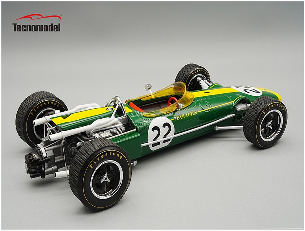 TECNOMODEL TM18-188E LOTUS 43 SCUDERIA LOTUS TEAM MONZA GP ITALY 1966 JIM CLARK #22