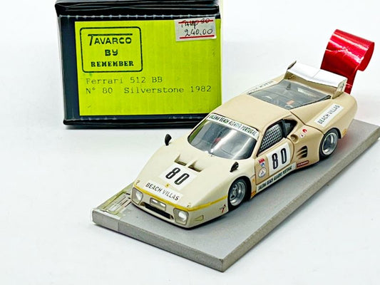 REMEMBER - REM001 - FERRARI 512 BB N 80 SILVERSTONE 1982