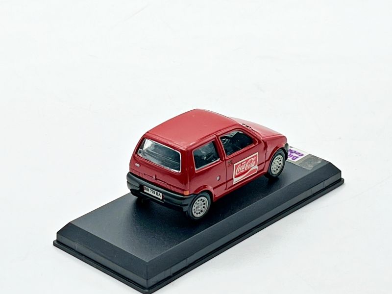 CVABC518 - BURAGO - FIAT 500 COCA COLA