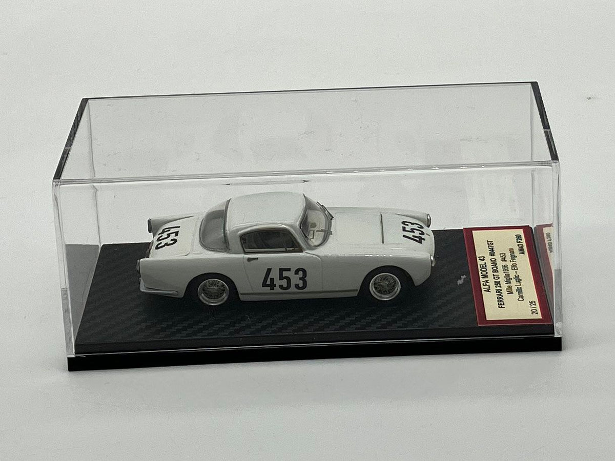 ALFA MODEL AM43F260 - Ferrari 250GT Boano n.0447GT Mille Miglia 1956 n.453 Luglio-Frignani
