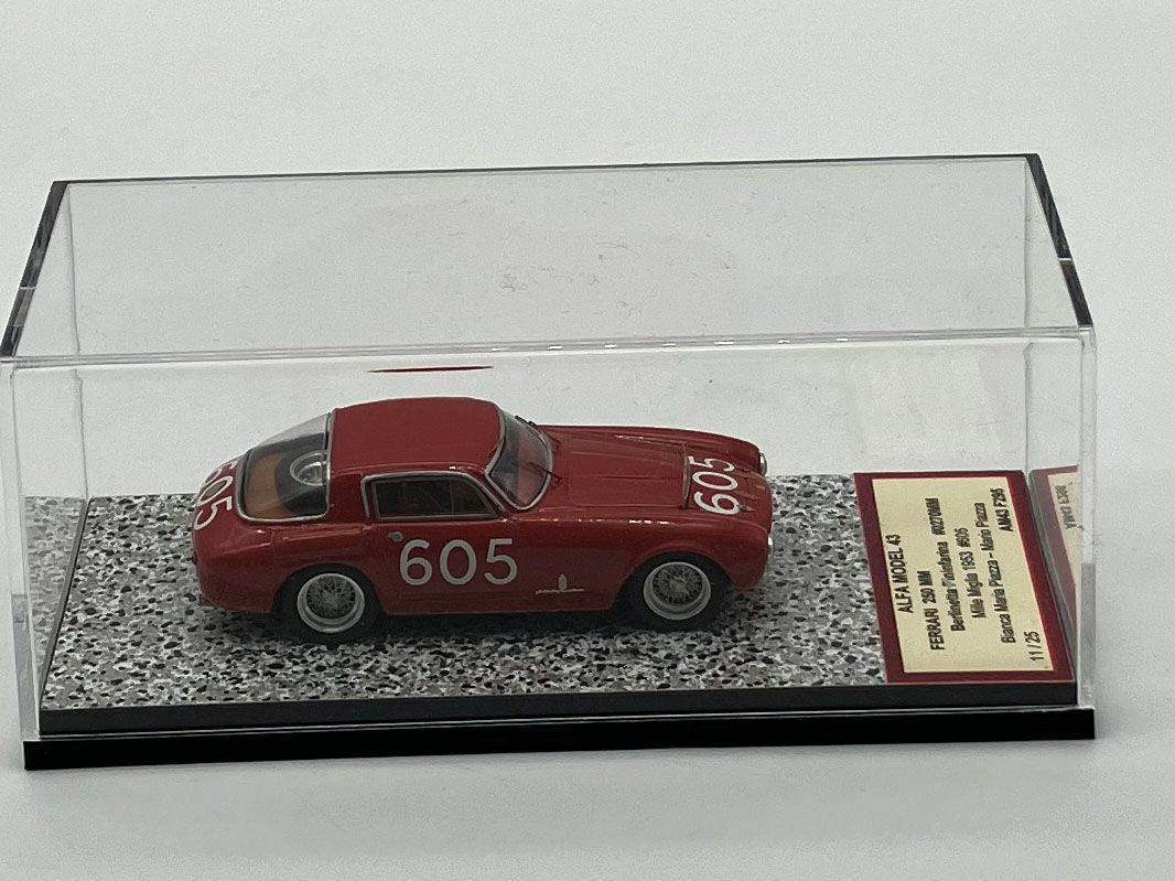 ALFA MODEL AM43F295 - Ferrari 250 MM ch.270MM Berlinetta Pininfarina Mille Miglia 1953 n.605