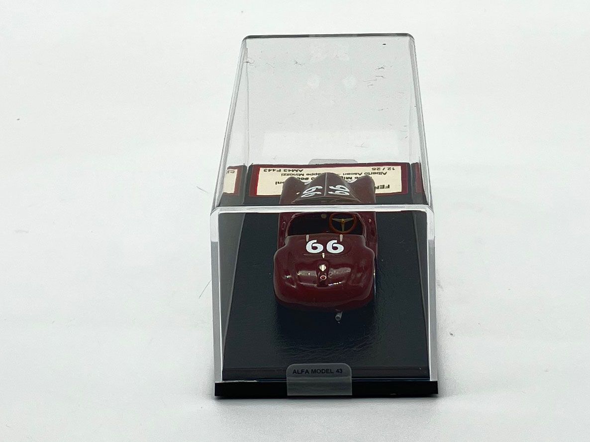 ALFA MODEL AM43F443 - Ferrari 815 Coda Corta Mille Miglia 1940 n.66 Aascari-Minozzi