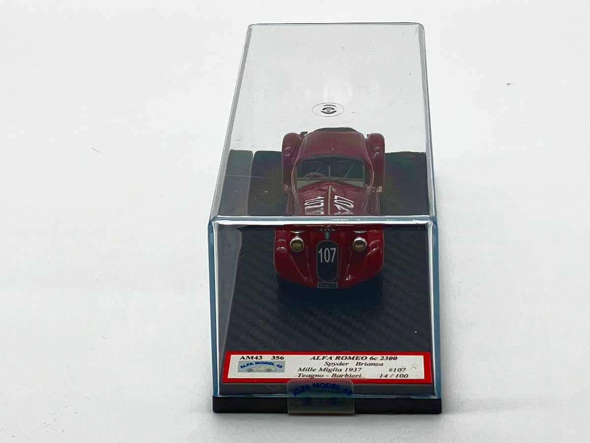 AM43356 - Alfa Romeo 6c 2300 Spyder Brianza Mille Miglia 1937 n.107 Teagno-Barbieri