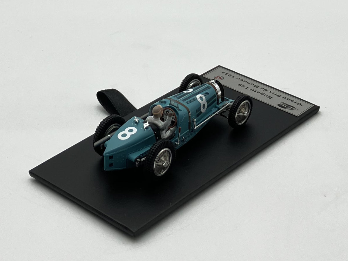 LE MANS MINIATURES - LM143106-8M - Bugatti type 59 n.8 GP Monaco 1934 - Dreyfus