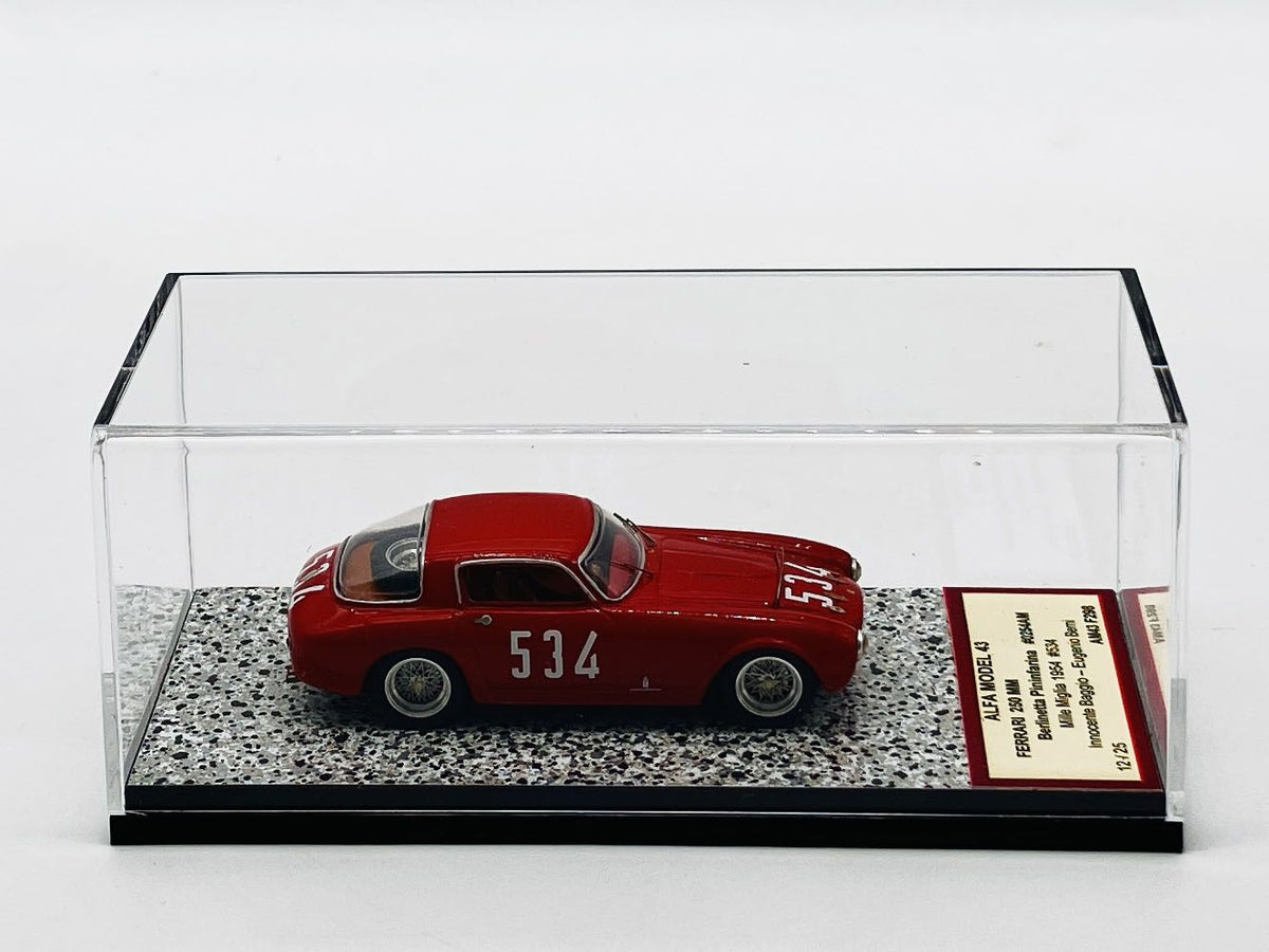 ALFA MODEL AM43F298 FERRARI 250 MM BERLINETTA PININFARINE N.0254MM MILLE MIGLIA 1954 N.534 BAGGIO - BERNI
