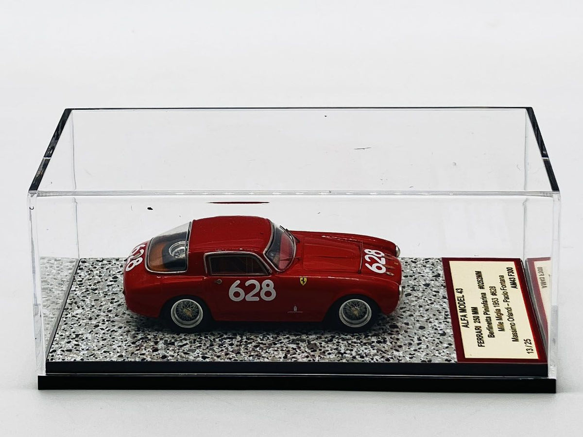 ALFA MODEL AM43F300 FERRARI 250 MM BERLINETTA PININFARINA N.0352MM MILLE MIGLIA 1953 N.628 ORLANDI - FONTANA