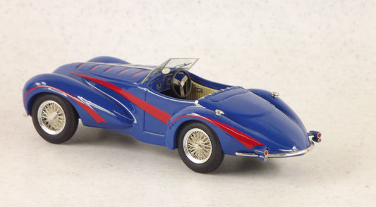 ABC335BR - ALFA ROMEO 6C 2500 SS CH.915695 DE MOLA 1948 BLUE/RED