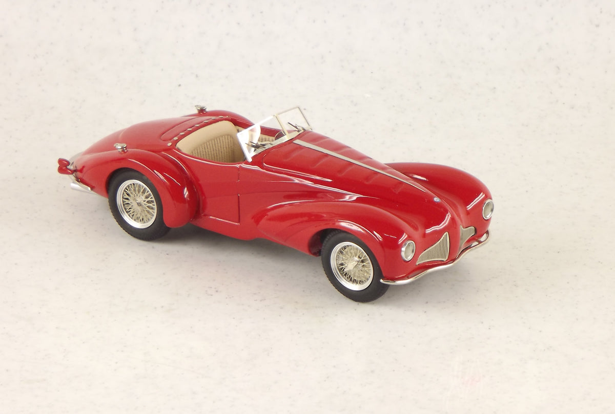 ABC335RR - ALFA ROMEO 6C 2500 SS CH.915695 DE MOLA 1948 RED/RED