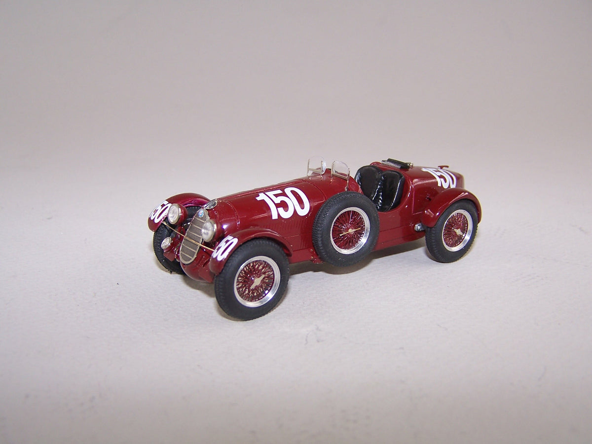 ABC040 - ALFA ROMEO 8C 2900 A 1° MILLE MIGLIA 1937 PINTACUDA-MAMBELLI SCUD.FERRARI N.150