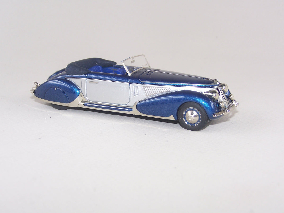 ABC 057B LANCIA ASTURA CABRIOLET PININFARINA 1938 (SILVERBLUE)
