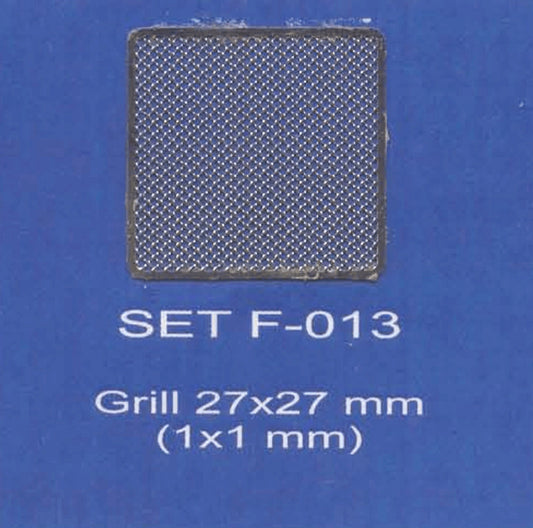 ABC ACCESSORI-SPARE PARTS SETF013 RETE-GRILL 27x27 mm. (hole 1x1 mm) (1 set)