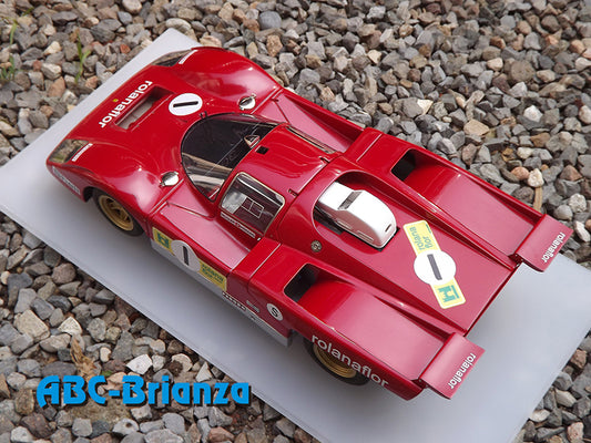 ABC 1/12 - ABCM1210H FERRARI 512M 1971 BRANDS HATCH #1