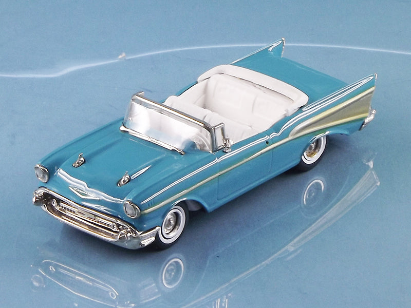 WESTERN MODEL CHEVROLET BEL AIR 1957 OPEN LIGHT BLUE (CVABC022)