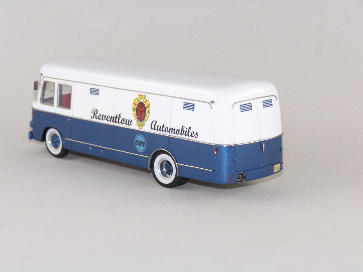ABC187SC FIAT 642 SCUDERIA SCARAB "COOPER "REVENTLOW AUTOMOBILES" USA 1957 WHITE/BLUE