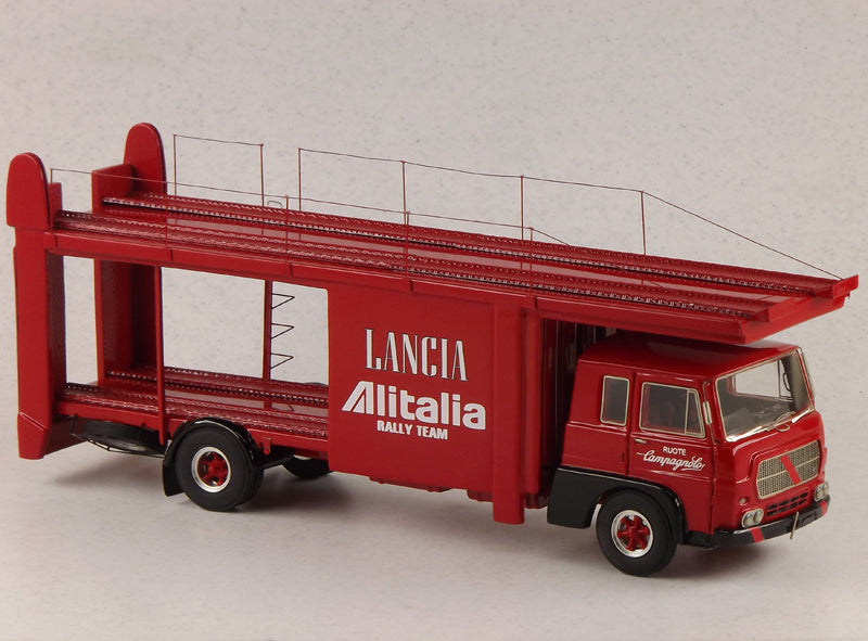ABC 284AR FIAT 672 BISARCA SCUDERIA LANCIA ALITALIA 1976 LONG WHEELBASE (RED)
