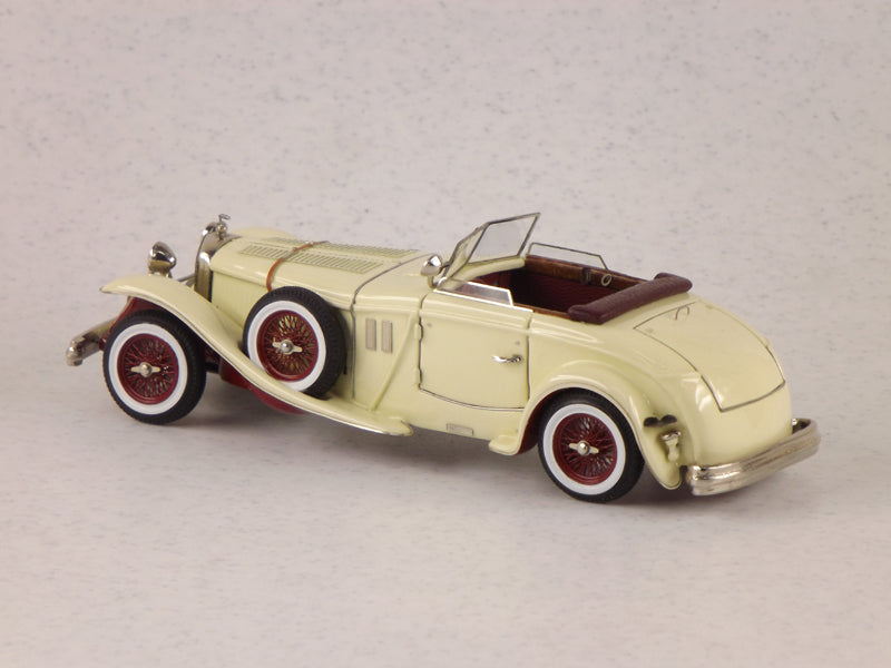ABC 275W MERCEDES S-TYPE SAOUTCHIK CH.35968 ROADSTER 1929 WHITE LIM ED.