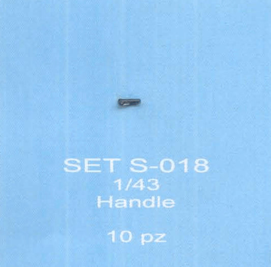 ABC ACCESSORI-SPARE PARTS SETS018 MANIGLIA /HANDLE (10 PZ)